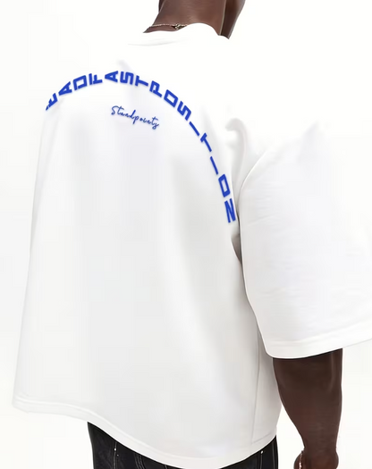 Boxy Cropped Tee (Standpoints)