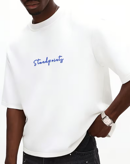 Boxy Cropped Tee (Standpoints)